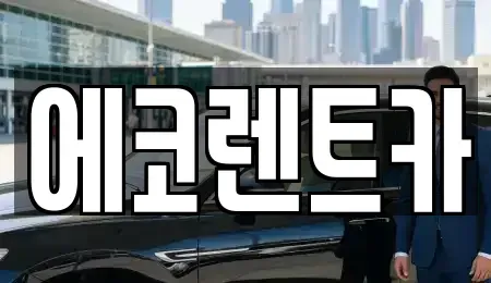 광주 광산구 서봉동 렌트카 전문 에코렌트카