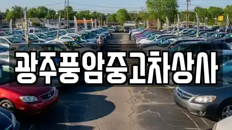 광주 남구 승촌동 중고차 전문 광주풍암중고차상사