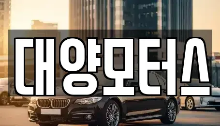 광주 동구 대의동 중고차 전문 대양모터스