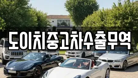 광주광역시 광산구 송산동 중고차 전문 도이치중고차수출무역