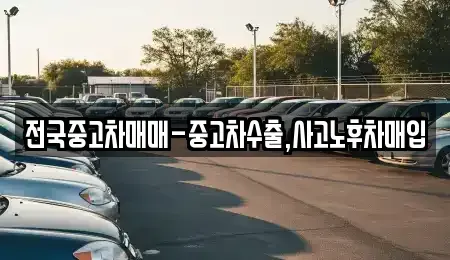 광주광역시 광산구 송산동 중고차매입 전문 전국중고차매매-중고차수출,사고노후차매입