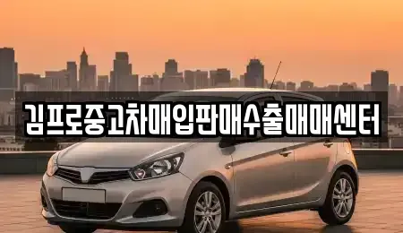 광주광역시 남구 사동 중고차매입 전문 김프로중고차매입판매수출매매센터