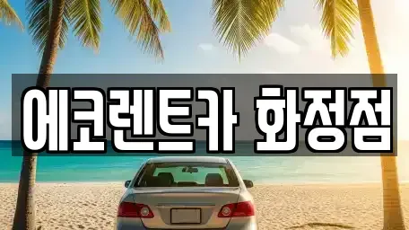 광주광역시 남구 월산동 장기렌트카 전문 에코렌트카 화정점