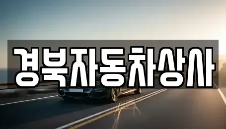 대구 달성군 중고차 전문 경북자동차상사