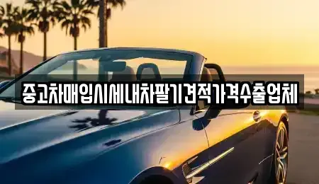 대구 동구 불로동 중고차매입 전문 중고차매입시세내차팔기견적가격수출업체