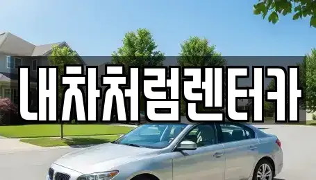 대구 북구 연경동 렌트카 전문 내차처럼렌터카