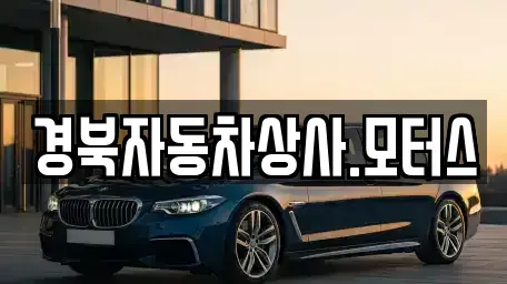 대구 수성구 두산동 중고차 전문 경북자동차상사.모터스