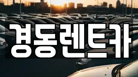 대구 중구 삼덕동3가 렌트카 전문 경동렌트카