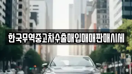 대구광역시 북구 조야동 중고차매입 전문 한국무역중고차수출매입매매판매시세