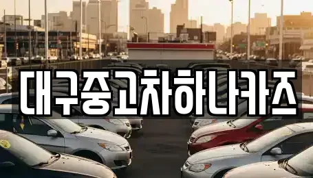 대구광역시 수성구 고모동 중고차 전문 대구중고차하나카즈