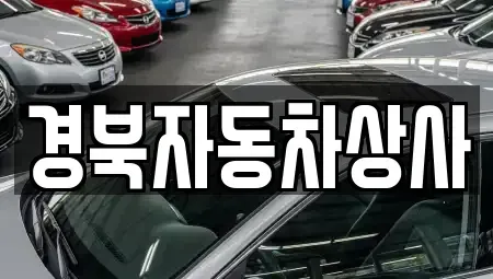 대구광역시 중구 남성로 중고차매매 전문 경북자동차상사