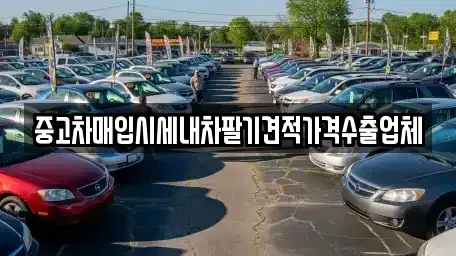 대구광역시 중구 남성로 중고차매입 전문 중고차매입시세내차팔기견적가격수출업체