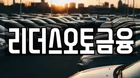 대구광역시 중구 태평로1가 장기렌트카 전문 리더스오토금융