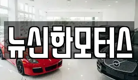 대전 대덕구 갈전동 중고차매매 전문 뉴신한모터스