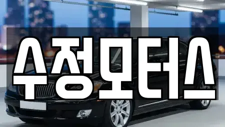대전 대덕구 부수동 중고차매매 전문 수정모터스