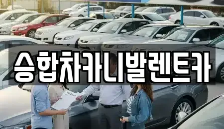 대전 대덕구 송촌동 렌트카 전문 승합차카니발렌트카