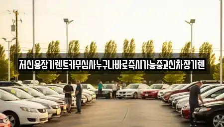 대전광역시 서구 만년동 장기렌트카 전문 저신용장기렌트카무심사누구나바로즉시가능중고신차장기렌