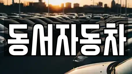 부산 동래구 명장동 중고차 전문 동서자동차