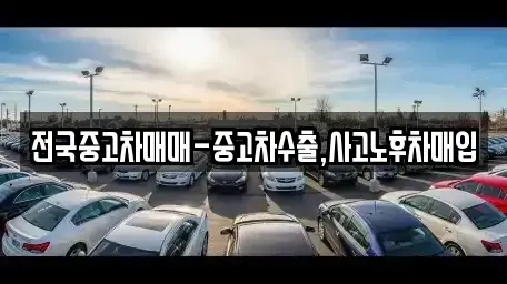 부산 동래구 명장동 중고차매입 전문 전국중고차매매-중고차수출,사고노후차매입