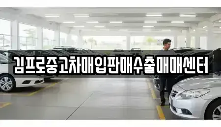 부산 사하구 당리동 중고차매입 전문 김프로중고차매입판매수출매매센터