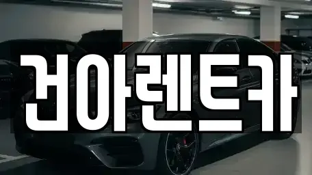 부산 연제구 연산동 렌트카 전문 건아렌트카