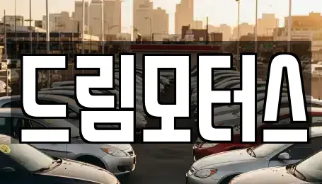 부산 연제구 연산동 중고차 전문 드림모터스