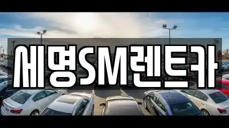 부산 영도구 대평동2가 렌트카 전문 세명SM렌트카