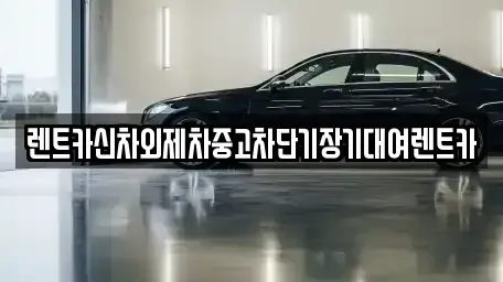 서울 동대문구 이문동 렌트카 전문 렌트카신차외제차중고차단기장기대여렌트카