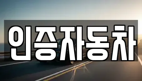 서울 동대문구 이문동 중고차매매 전문 인증자동차