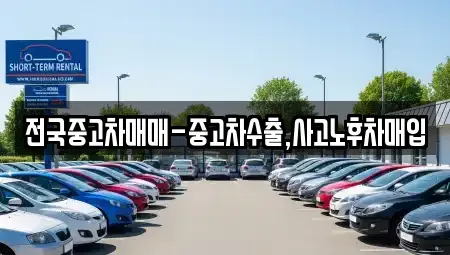 서울 동대문구 청량리동 중고차 전문 전국중고차매매-중고차수출,사고노후차매입