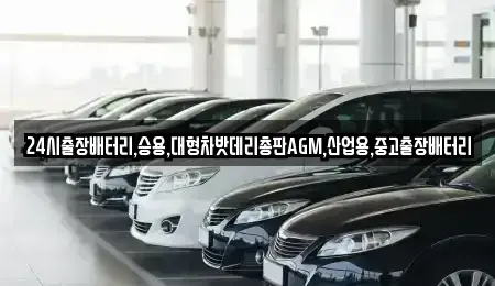 서울 동작구 본동 중고차 전문 24시출장배터리,승용,대형차밧데리총판AGM,산업용,중고출장배터리