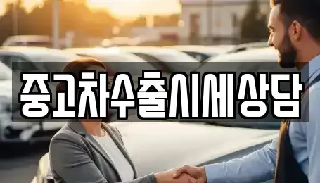 서울 동작구 본동 중고차매매 전문 중고차수출시세상담