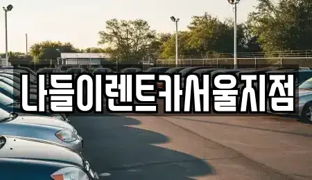 서울 성북구 성북동1가 렌트카 전문 나들이렌트카서울지점