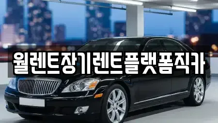 서울 성북구 성북동1가 렌트카 전문 월렌트장기렌트플랫폼직카