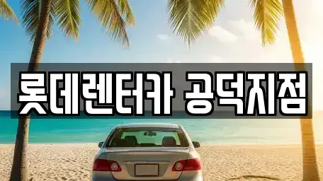 서울 용산구 원효로4가 렌트카 전문 롯데렌터카 공덕지점