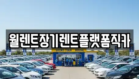 서울 은평구 응암동 장기렌트카 전문 월렌트장기렌트플랫폼직카