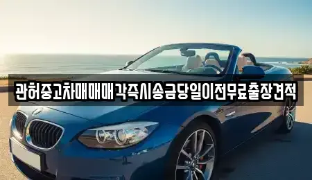 서울 은평구 응암동 중고차 전문 관허중고차매매매각즉시송금당일이전무료출장견적
