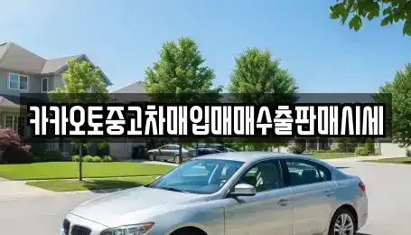 서울 종로구 신문로2가 중고차매매 전문 카카오토중고차매입매매수출판매시세