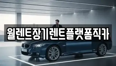 서울 중구 광희동1가 렌트카 전문 월렌트장기렌트플랫폼직카