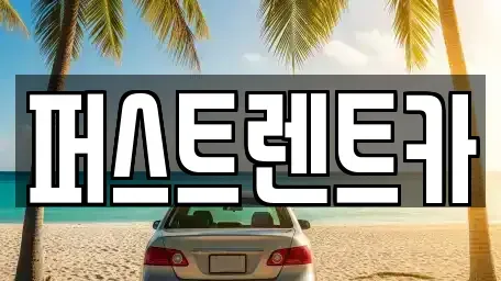 서울 중구 광희동1가 렌트카 전문 퍼스트렌트카