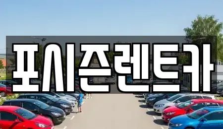 서울 중구 봉래동2가 렌트카 전문 포시즌렌트카