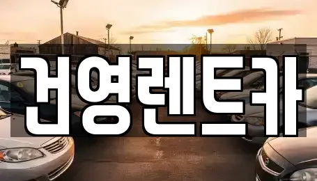 서울특별시 강남구 렌트카 전문 건영렌트카