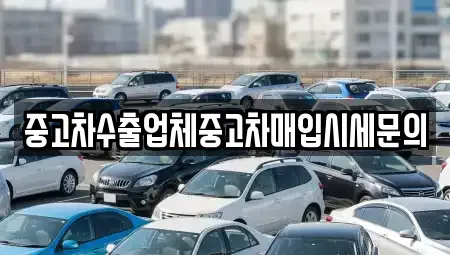 서울특별시 강남구 중고차매입 전문 중고차수출업체중고차매입시세문의
