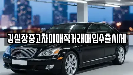 서울특별시 강서구 오쇠동 중고차 전문 김실장중고차매매직거래매입수출시세