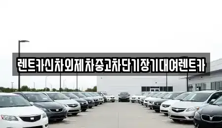 서울특별시 동대문구 장안동 단기렌트카,중고차매입,중고차매매,중고차,렌트카,장기렌트카