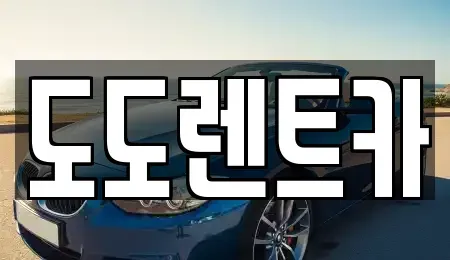 서울특별시 동대문구 장안동 렌트카 전문 도도렌트카