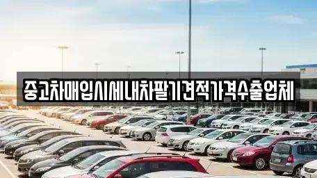서울특별시 마포구 성산동 중고차매입 전문 중고차매입시세내차팔기견적가격수출업체