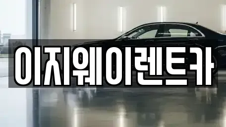 서울특별시 마포구 염리동 단기렌트카 전문 이지웨이렌트카