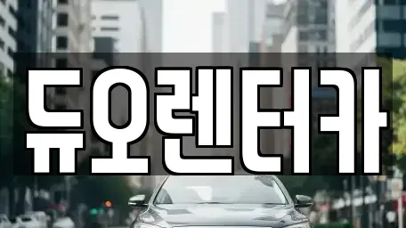 서울특별시 성북구 삼선동2가 렌트카 전문 듀오렌터카