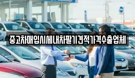 서울특별시 성북구 삼선동2가 중고차매입 전문 중고차매입시세내차팔기견적가격수출업체